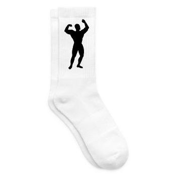 Strong man - Tennis socks - white - Right