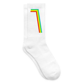 Schon 1 Jahr! - Tennissocken - Weiß - Rechts