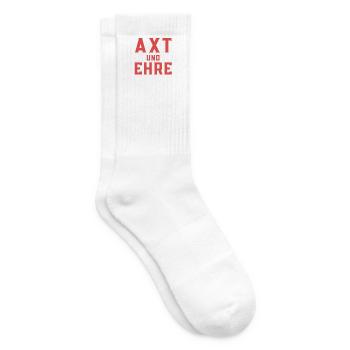 Axe and Honor - Tennis socks - white - Right