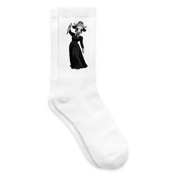 PSY COW - Tennissocken - Weiß - Rechts