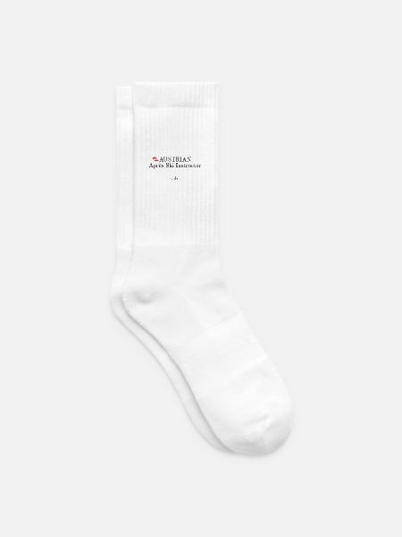 Austrian Apres Ski Instructor - Tennissocken - Weiß