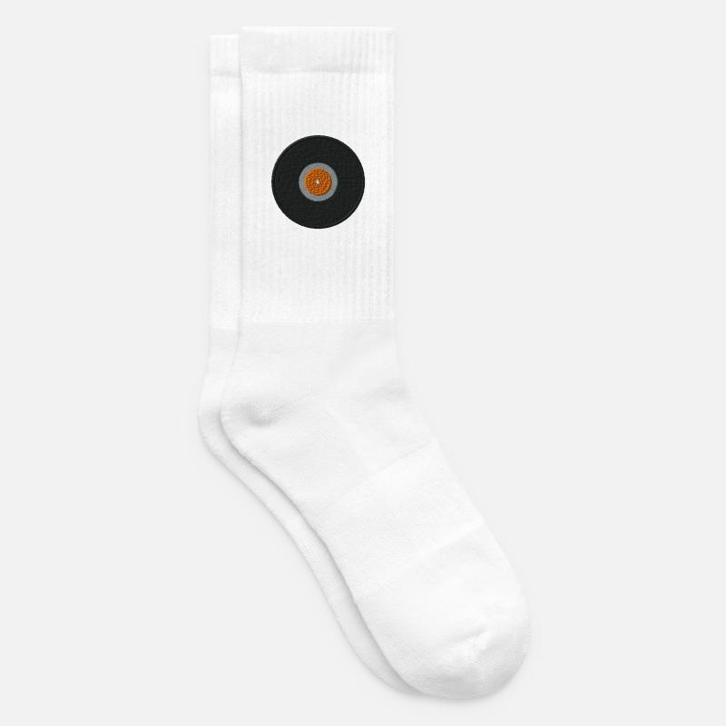 Disque compact - Chaussettes de tennis - blanc