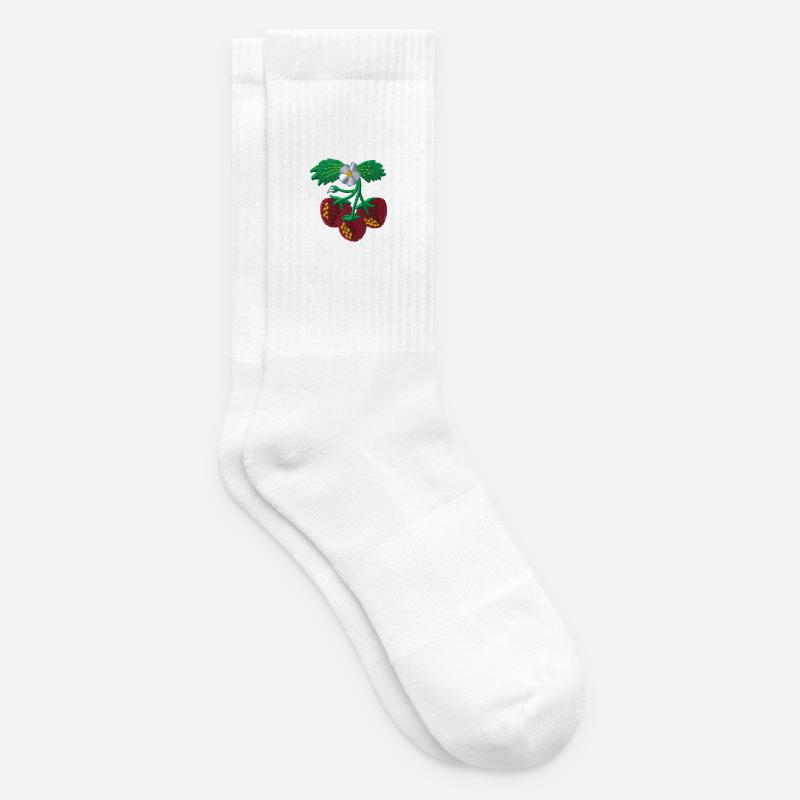 Strawberry - Tennissocken - Weiß