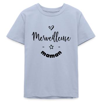 Merveilleuse maman - T-shirt ado bio Stanley/Stella - lavande-violet - Devant