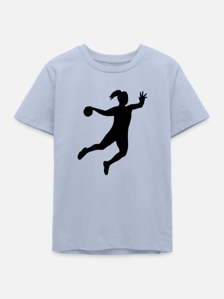 Handball Sprungwurf - Teenager Organic T-Shirt Mini Creator von Stanley/Stella - Lavendel-Violett