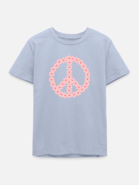 PEACE - Teenager Organic T-Shirt Mini Creator von Stanley/Stella - Lavendel-Violett