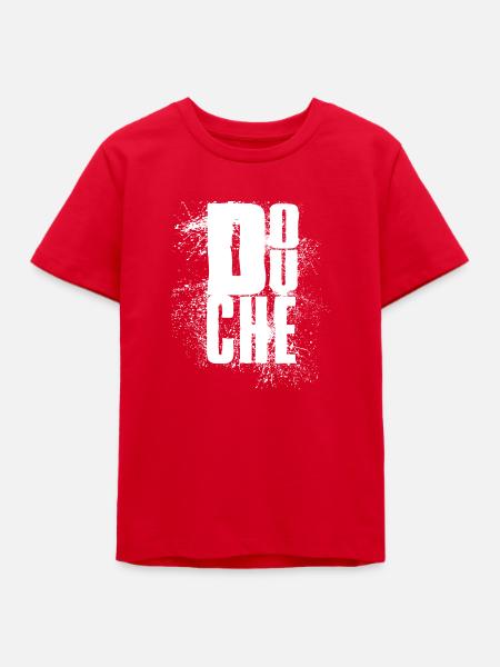 douchebag - Warmduscher - Teenager Organic T-Shirt Mini Creator von Stanley/Stella - Rot
