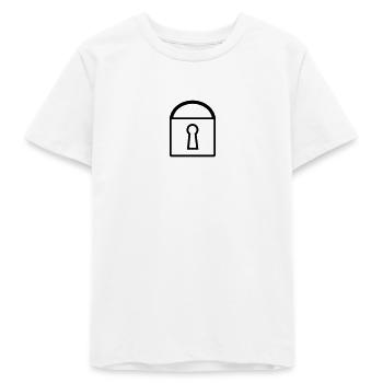 Schloss - Teenager Organic T-Shirt Mini Creator von Stanley/Stella - Weiß - Vorne