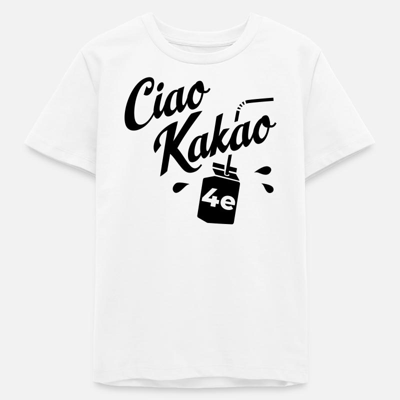 Abschlussklasse 4e - Teenager Organic T-Shirt Mini Creator von Stanley/Stella - Weiß