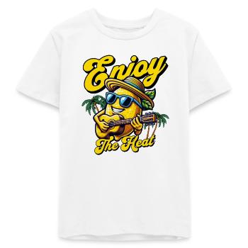 Zitronenlimonade Zitronen Zitrusfrüchte Geschenk - Teenager Organic T-Shirt Mini Creator von Stanley/Stella - Weiß - Vorne