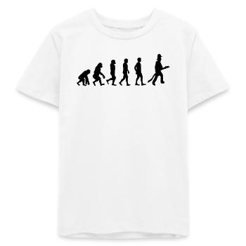Feuerwehr Evolution - Teenager Organic T-Shirt Mini Creator von Stanley/Stella - Weiß - Vorne