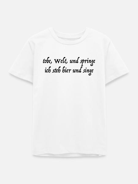 BWV 227 - Teenager Organic T-Shirt Mini Creator von Stanley/Stella - Weiß