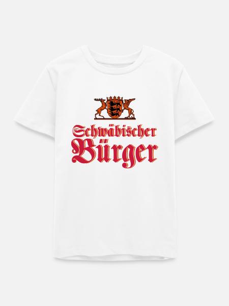 Schwäbischer Bürger - Teenager Organic T-Shirt Mini Creator von Stanley/Stella - Weiß