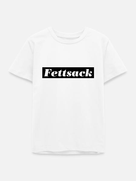 fettsack - Teenager Organic T-Shirt Mini Creator von Stanley/Stella - Weiß