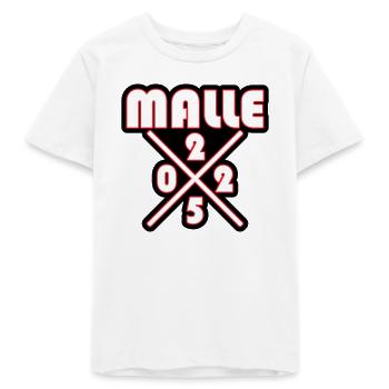 Malle 2025 - Teenager Organic T-Shirt Mini Creator von Stanley/Stella - Weiß - Vorne