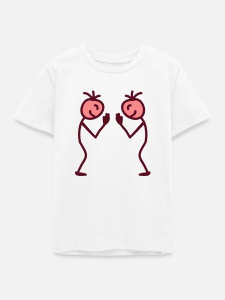 Namasté - Teenager Organic T-Shirt Mini Creator von Stanley/Stella - Weiß