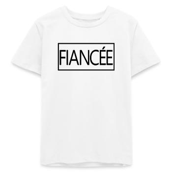 Verlobte passende Verlobung Hochzeit Flitterwochen - Teenager Organic T-Shirt Mini Creator von Stanley/Stella - Weiß - Vorne