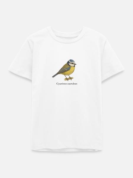Blaumeise - Teenager Organic T-Shirt Mini Creator von Stanley/Stella - Weiß