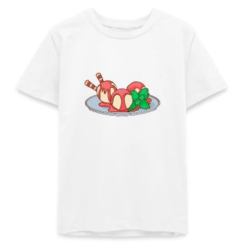 Eis Speiseeis Eiskrem Eiscreme Kugeleis Eisbecher - Teenager Organic T-Shirt Mini Creator von Stanley/Stella - Weiß - Vorne