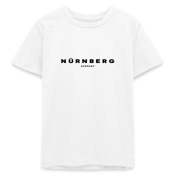 Nürnberg - Teenager Organic T-Shirt Mini Creator von Stanley/Stella - Weiß - Vorne