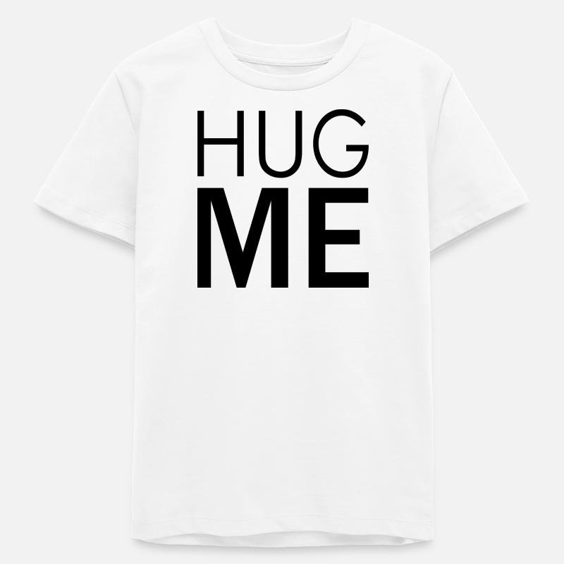 Hug Me - T-shirt ado bio Stanley/Stella - blanc