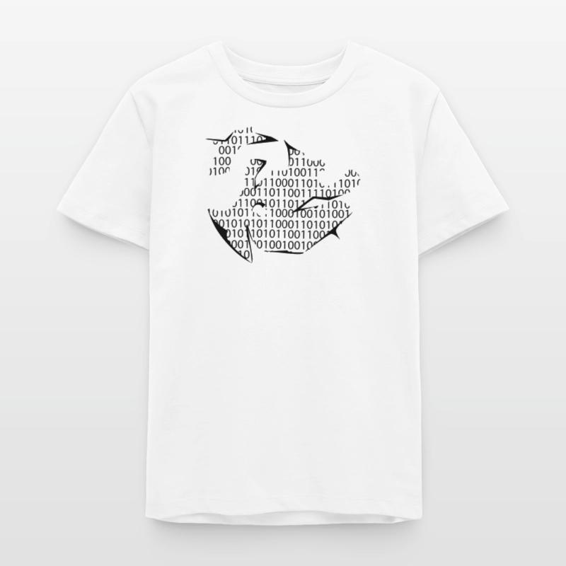 binary code Teens Organic T-shirt by Stanley/Stella