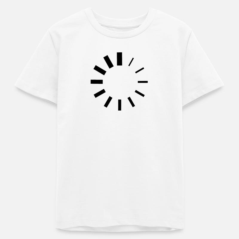 Loading logo - Teens Organic T-shirt by Stanley/Stella - white