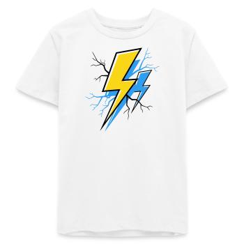 Blue Yellow Ray - Teens Organic T-shirt by Stanley/Stella - white - Front
