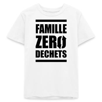 Zero Waste Familie - Teenager Organic T-Shirt Mini Creator von Stanley/Stella - Weiß - Vorne