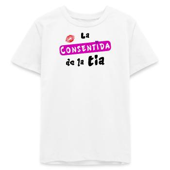 Tantes Liebling - Teenager Organic T-Shirt Mini Creator von Stanley/Stella - Weiß - Vorne