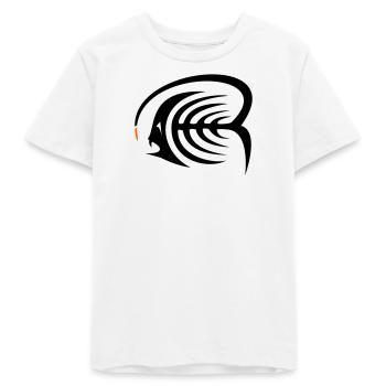 Poisson-grenouille - T-shirt ado bio Stanley/Stella - blanc - Devant