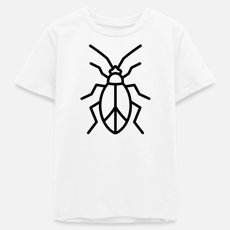 puceron - T-shirt ado bio Stanley/Stella - blanc