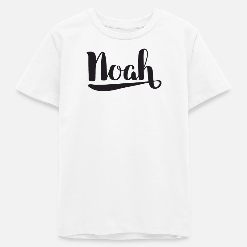 Creative Noah Archetype with Water Design - Teens Organic T-shirt by Stanley/Stella - white