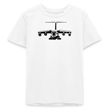 IL-76 - Teens Organic T-shirt by Stanley/Stella - white - Front