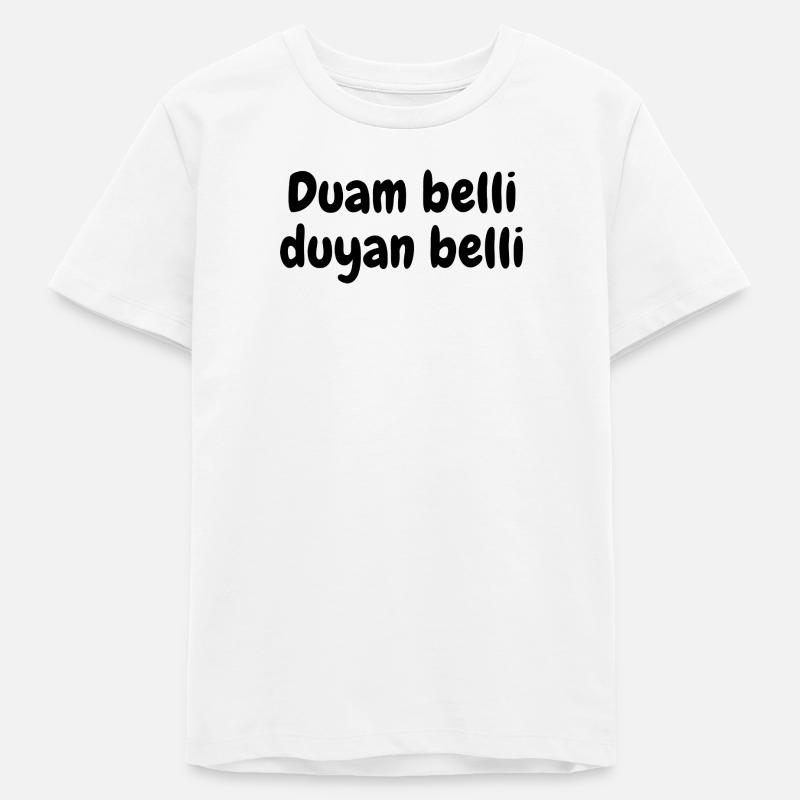 Dua - T-shirt ado bio Stanley/Stella - blanc