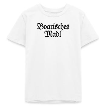 Boarisches Madl - Ein Mädel aus Bayern - Teenager Organic T-Shirt Mini Creator von Stanley/Stella - Weiß - Vorne