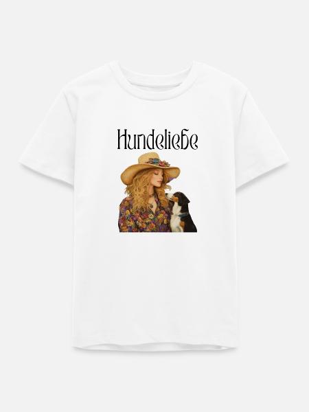 Doggo Love - Teenager Organic T-Shirt Mini Creator von Stanley/Stella - Weiß