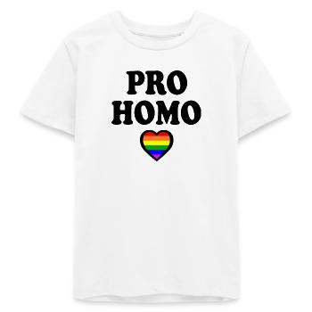 Pro homo - T-shirt ado bio Stanley/Stella - blanc - Devant