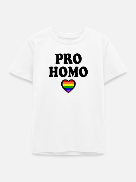 Pro homo - Teenager Organic T-Shirt Mini Creator von Stanley/Stella - Weiß