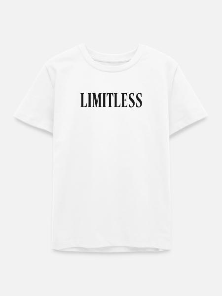 Unbegrenzt fette Serifenaussage - Teenager Organic T-Shirt Mini Creator von Stanley/Stella - Weiß