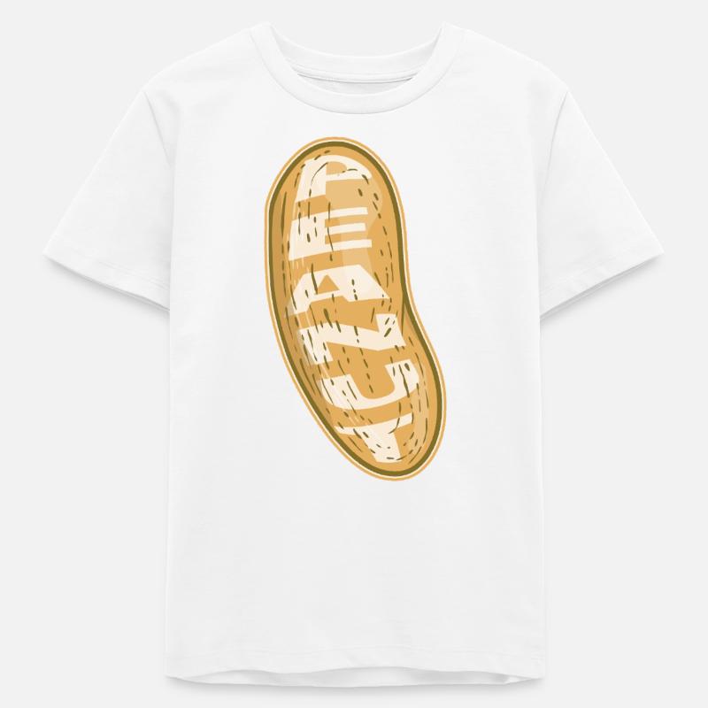 Arachide - T-shirt ado bio Stanley/Stella - blanc