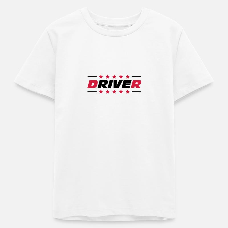 Rennfahrer / Pilot / Auto / Luftfahrt / Luft - Teenager Organic T-Shirt Mini Creator von Stanley/Stella - Weiß