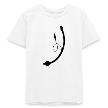 Endotracheal tube - Intubation - - Teens Organic T-shirt by Stanley/Stella - white - Front