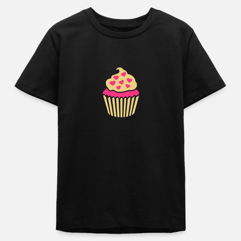 Cupcake - T-shirt ado bio Stanley/Stella - noir