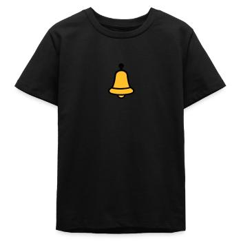 Bell - Teens Organic T-shirt by Stanley/Stella - black - Front