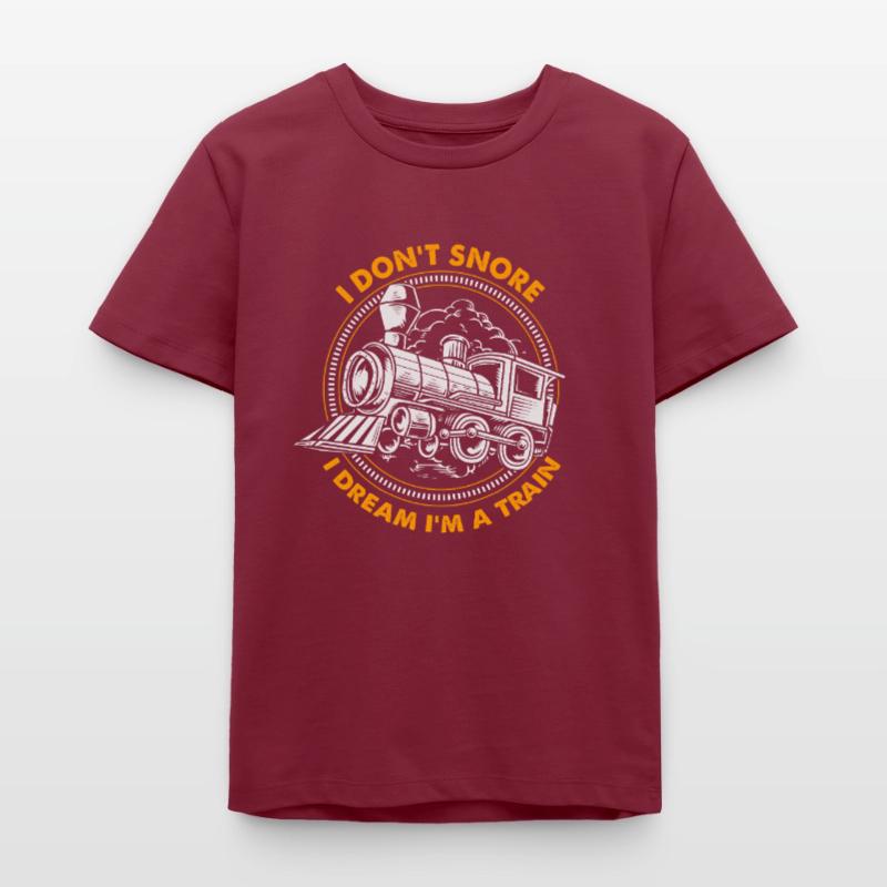 Model Railway Model Making Model Maker Teens Organic T-shirt by Stanley/Stella