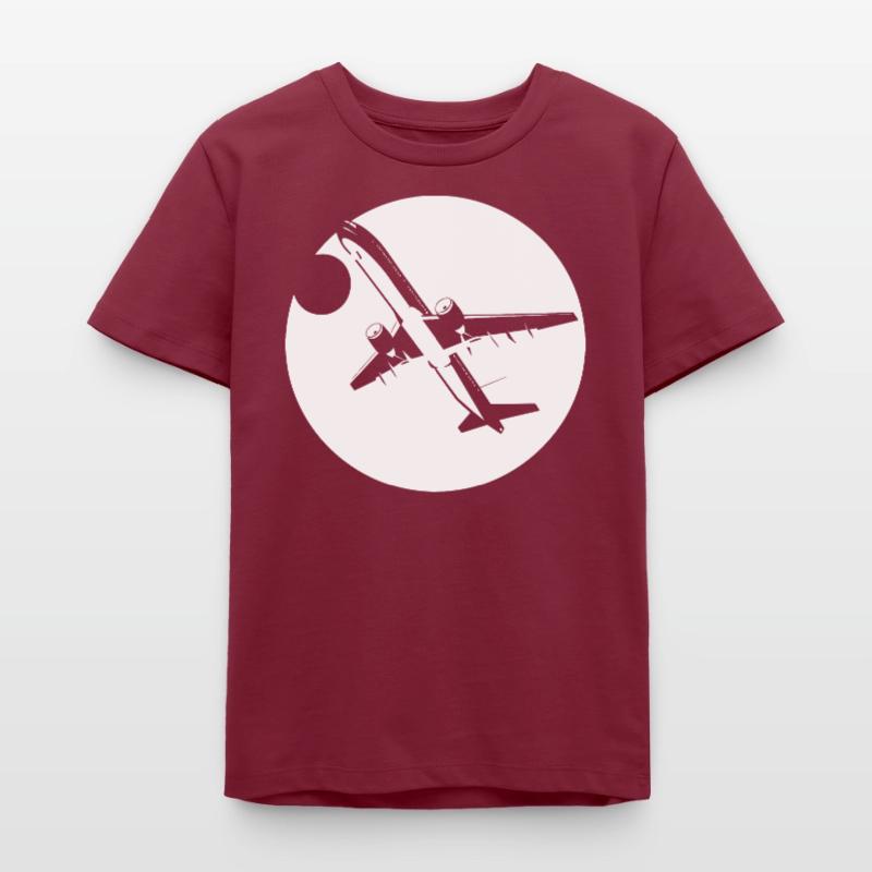 Aviator Drawing Teens Organic T-shirt by Stanley/Stella