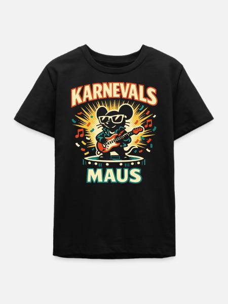 Karneval Mouse Rock Köln Geschenk Süß - Teenager Organic T-Shirt Mini Creator von Stanley/Stella - Schwarz