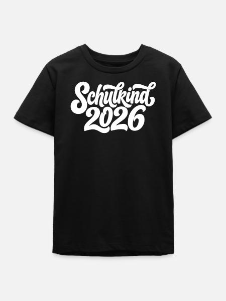 Schulkind 2026 - Teenager Organic T-Shirt Mini Creator von Stanley/Stella - Schwarz