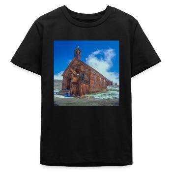 Ghost Town Bodie - Teenager Organic T-Shirt Mini Creator von Stanley/Stella - Schwarz - Vorne